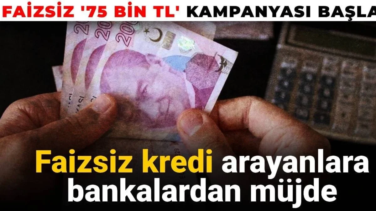 Acil Nakit Arayanlara 75 Bin TL Kredi! Yeni Kampanya Başladı - Ekonomi Haberleri