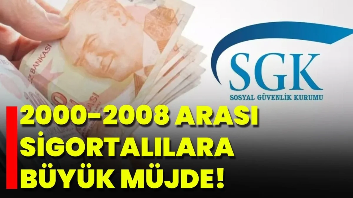Milyonlar Bekliyor: 2000–2008 Arası Sigortalılara Kademeli Emeklilik Umudu - Ekonomi Haberleri